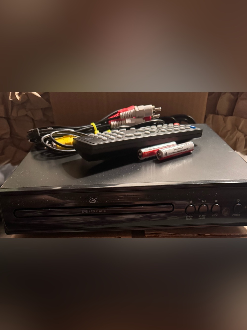 GPX DVD Player with Remote